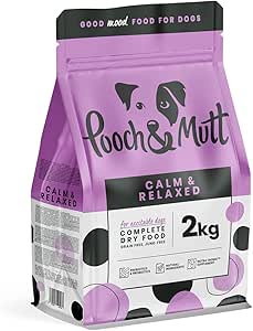 Pooch & Mutt Calm & Relaxed Dry Dog Food Grain-Free Turkey & Sweet Potato for Anxious Dogs, 2kg