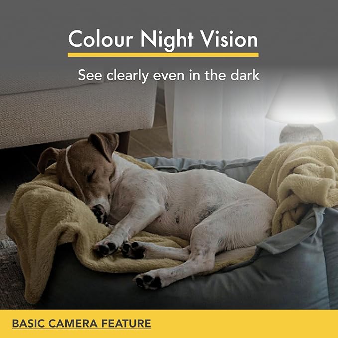 Furbo 360° Pet Camera – Smart Monitor for Dogs & Cats with App, Night Vision & Treat Toss