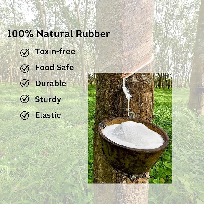 Pawfect Family Natural Rubber Treat Toys for Dogs - 2pc Set (Chew Log + Enrichment Ball), Eco-Friendly & Durable, Anxiety Relief & Dental Care