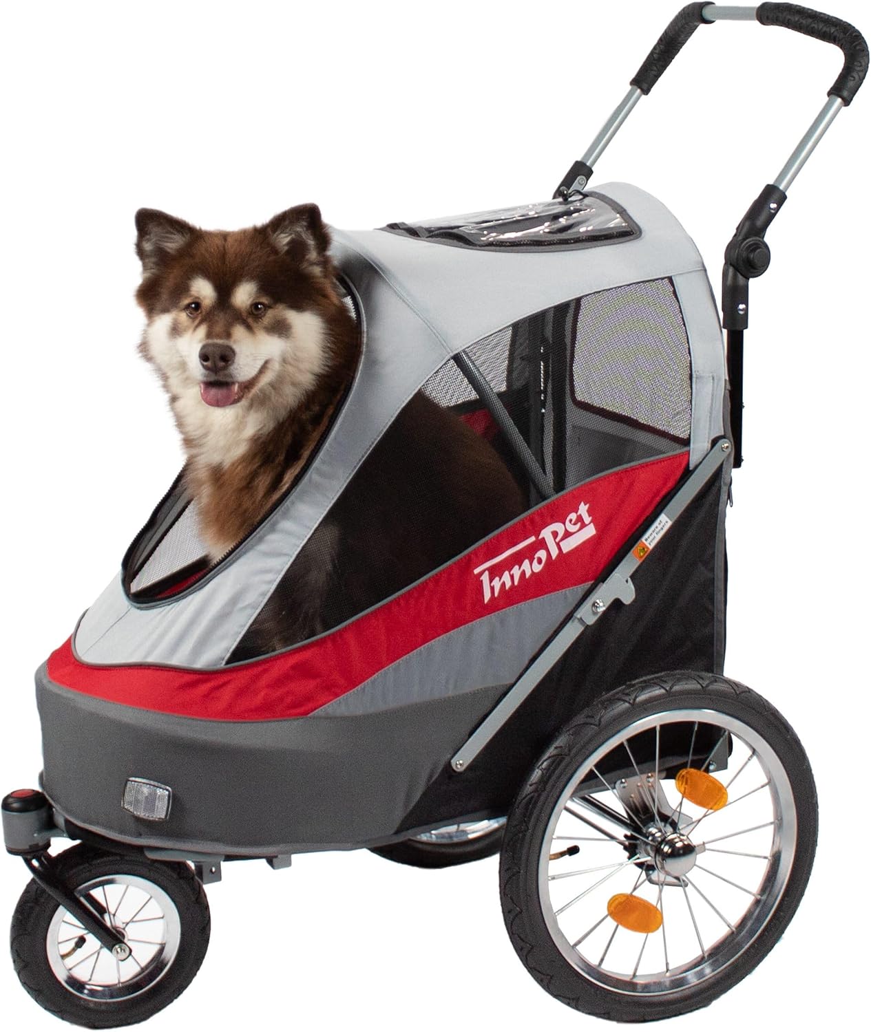 InnoPet Stroller & Bike Trailer Combo for Dogs & Cats – Up to 30kg
