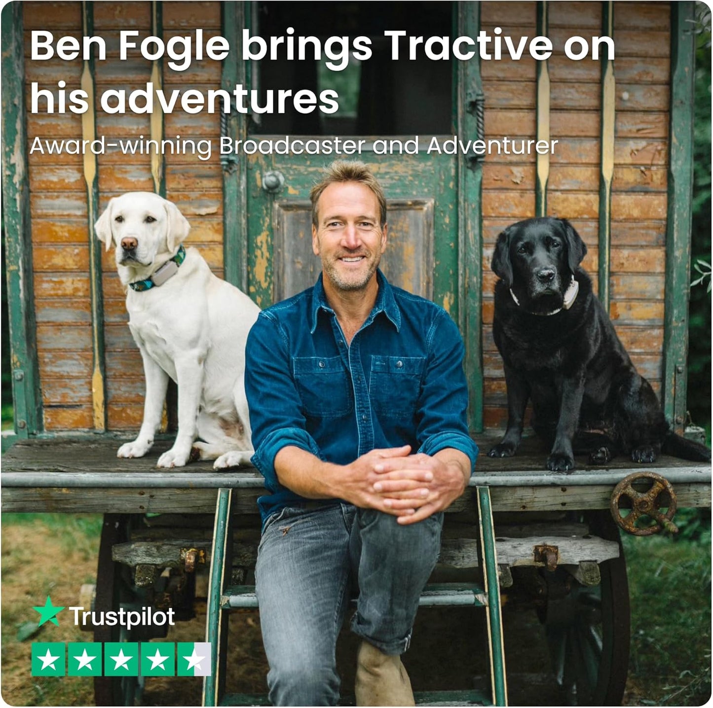 "Tractive GPS & Health Tracker – Keep Your Adventure Buddy Safe and Happy!"