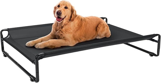 Veehoo Cooling Raised Dog Bed – Elevated Mesh Pet Cot for Summer Comfort (All Sizes Available)