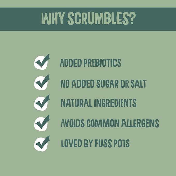 Scrumbles Softies Plant-Based Dog Training Treats (90g) Grain-Free, Low-Fat, Hypoallergenic Bites for All Ages Eco-Friendly, Gentle on Tummies (Veggie)