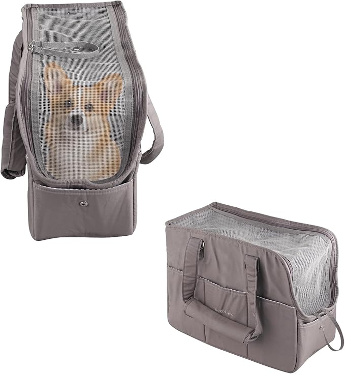 Maxetodo Soft-Sided Cat Carrier Bag – Airline-Approved, Lightweight Pet Travel Tote with Shoulder Strap