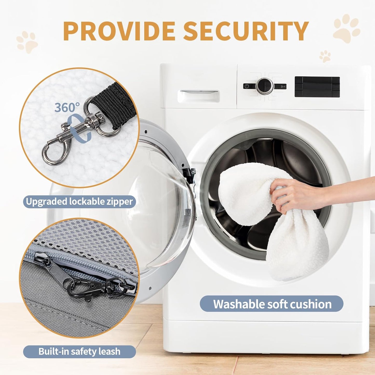 Deluxe Airline-Approved Cat Carrier with Wheels – Foldable, Soft-Sided Pet Travel Bag