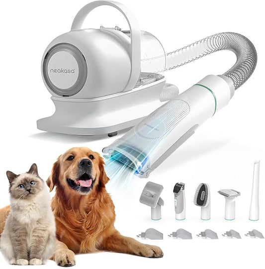 Neabot P1 Pro Pet Grooming Kit – Vacuum & Groom Your Furry Friend (As Seen on Amazon)