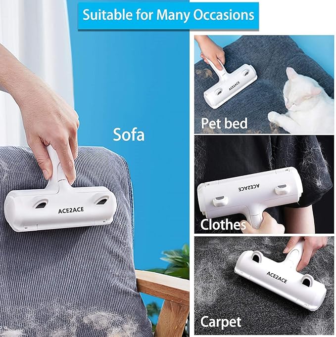 ACE2ALE Hair Kemover Koller Best-Selling Reusable Roller for Dogs & Cats